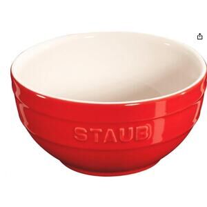 STAUB Ceramic Bowl Cherry 4.7 Inches Ceramic New in Box, Pack of 4